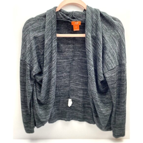 Cardigan Sweater Women Small Grey Open Front Lightweight Soft Knit Layering Top - Picture 1 of 8